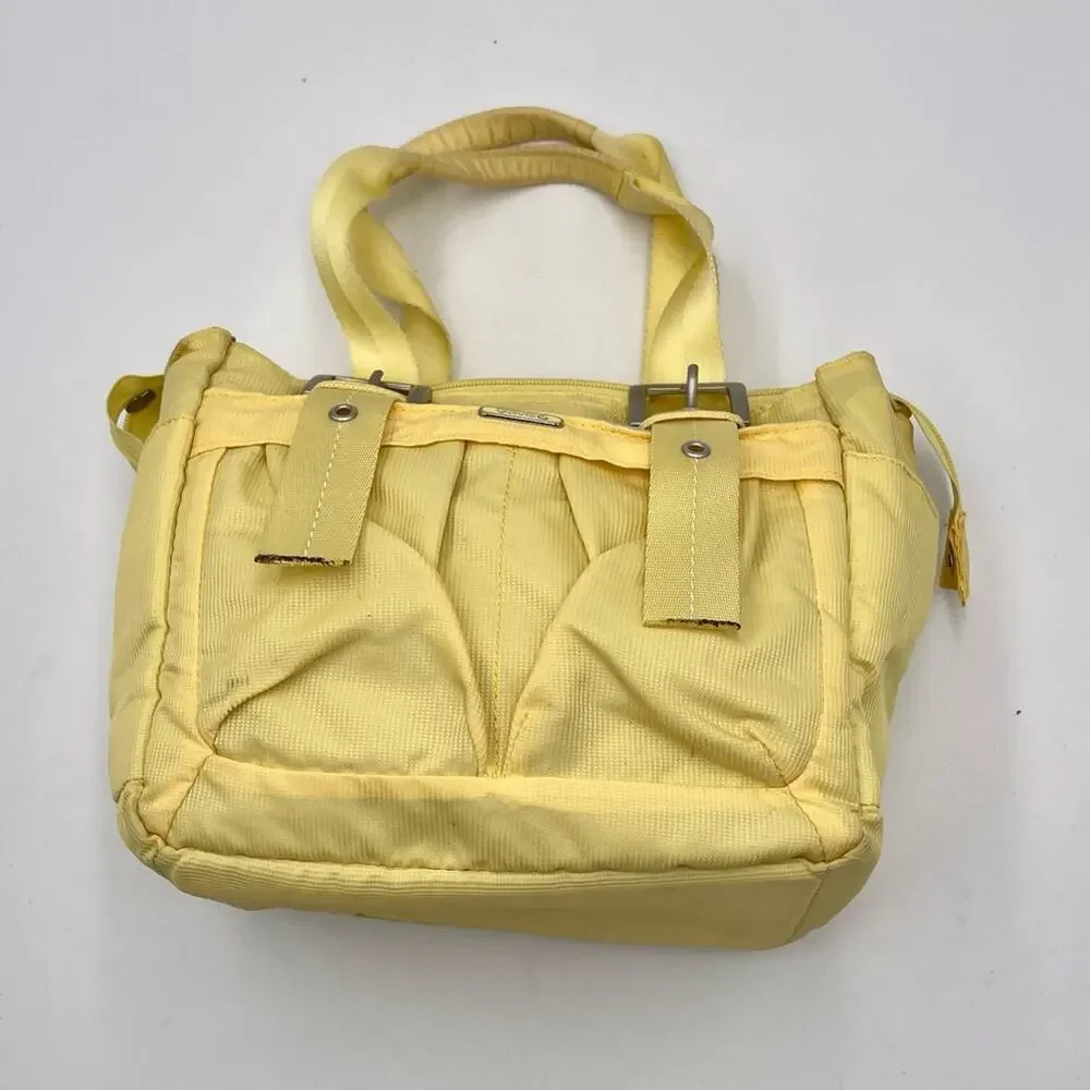 GRAVIS women's tote satchel small bag yellow